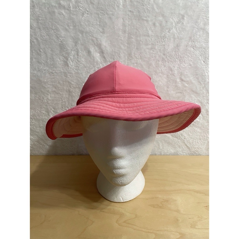 World Sportsman Infant Pink Fishing Sun Hat Wide‎ Brim Polyester (bin02)